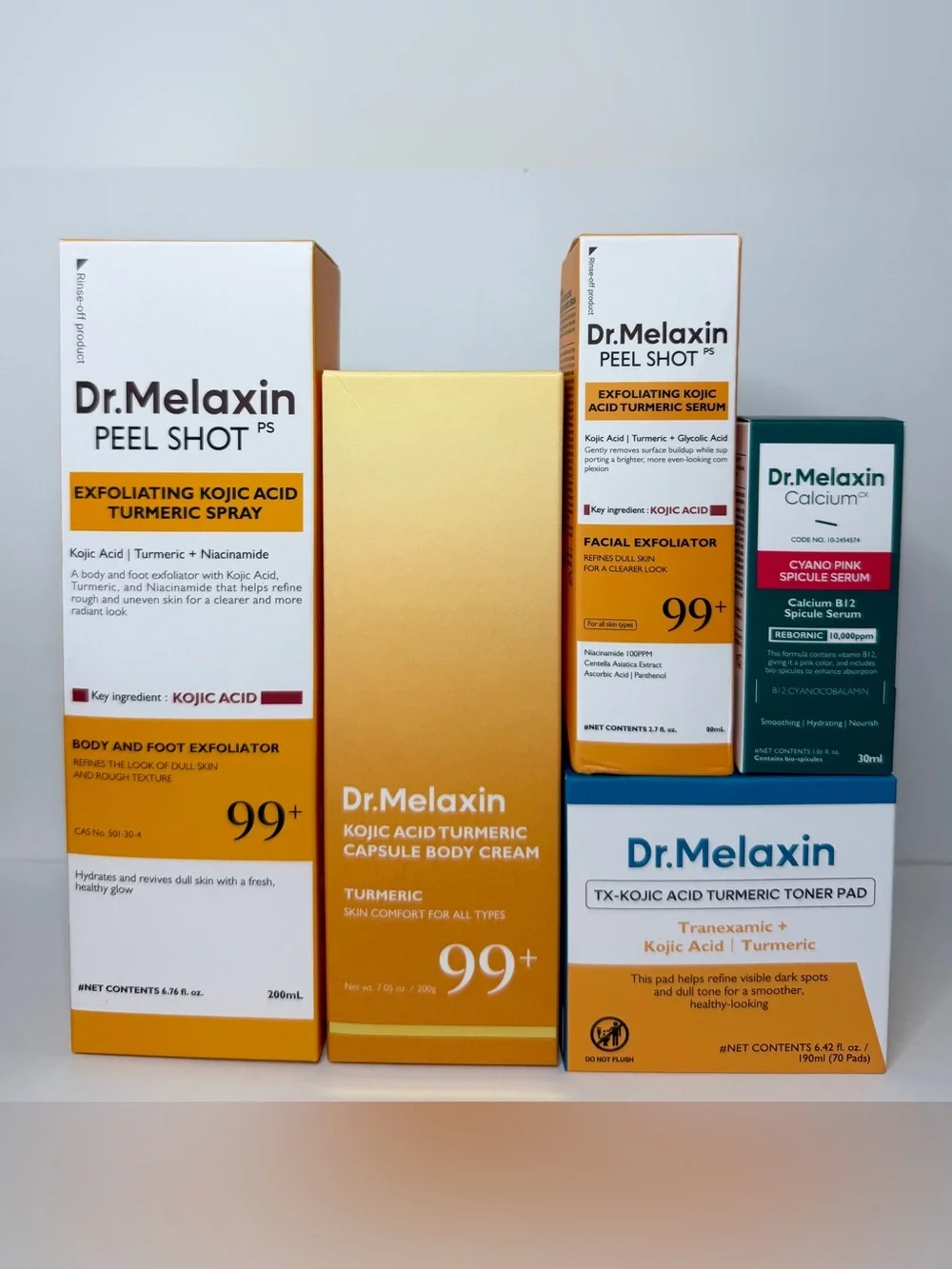 Dr. MELAXIN 5-Piece Skincare Bundle 🤎✨